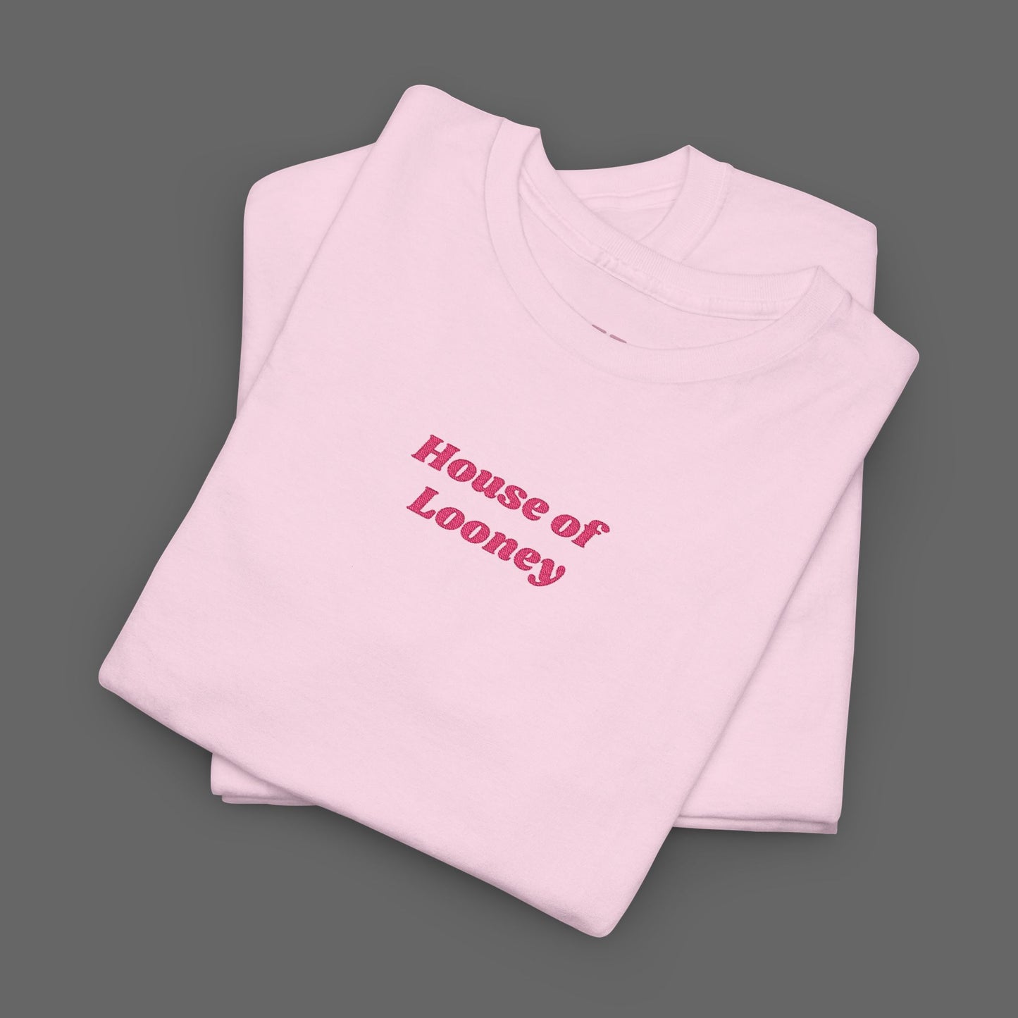 House of Looney Pink Tee