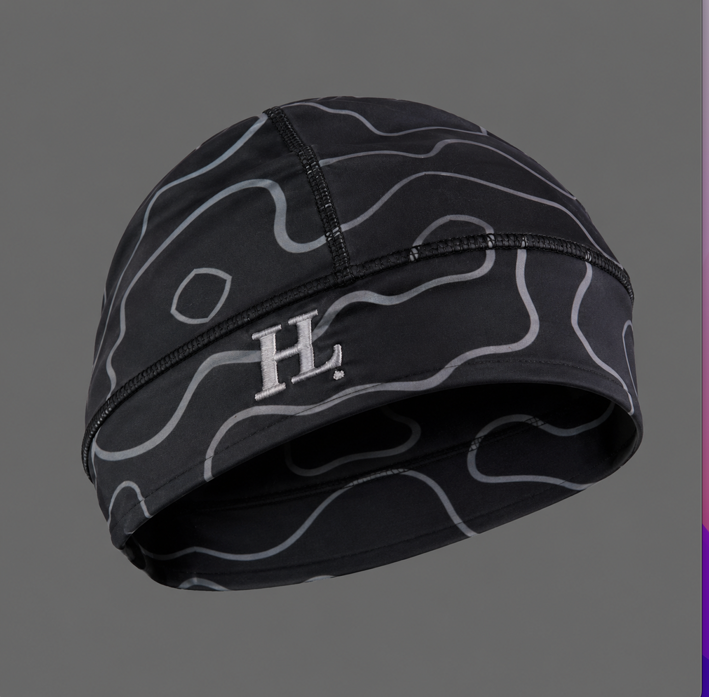 HL Satin Design Skully Cap