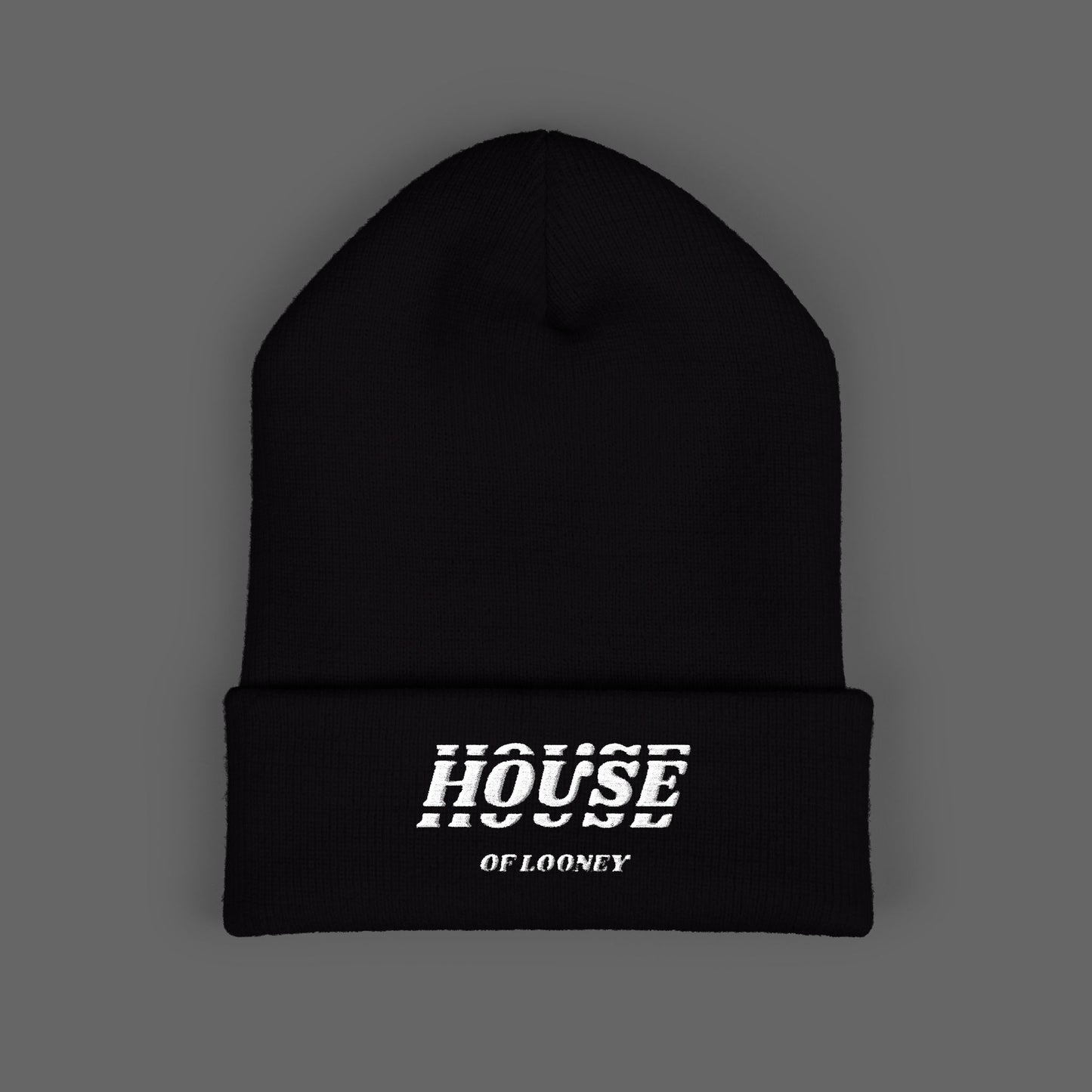House Embroidered Beanie