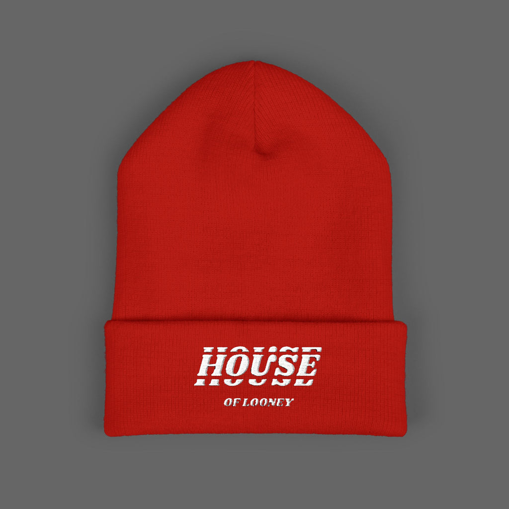 House Embroidered Beanie