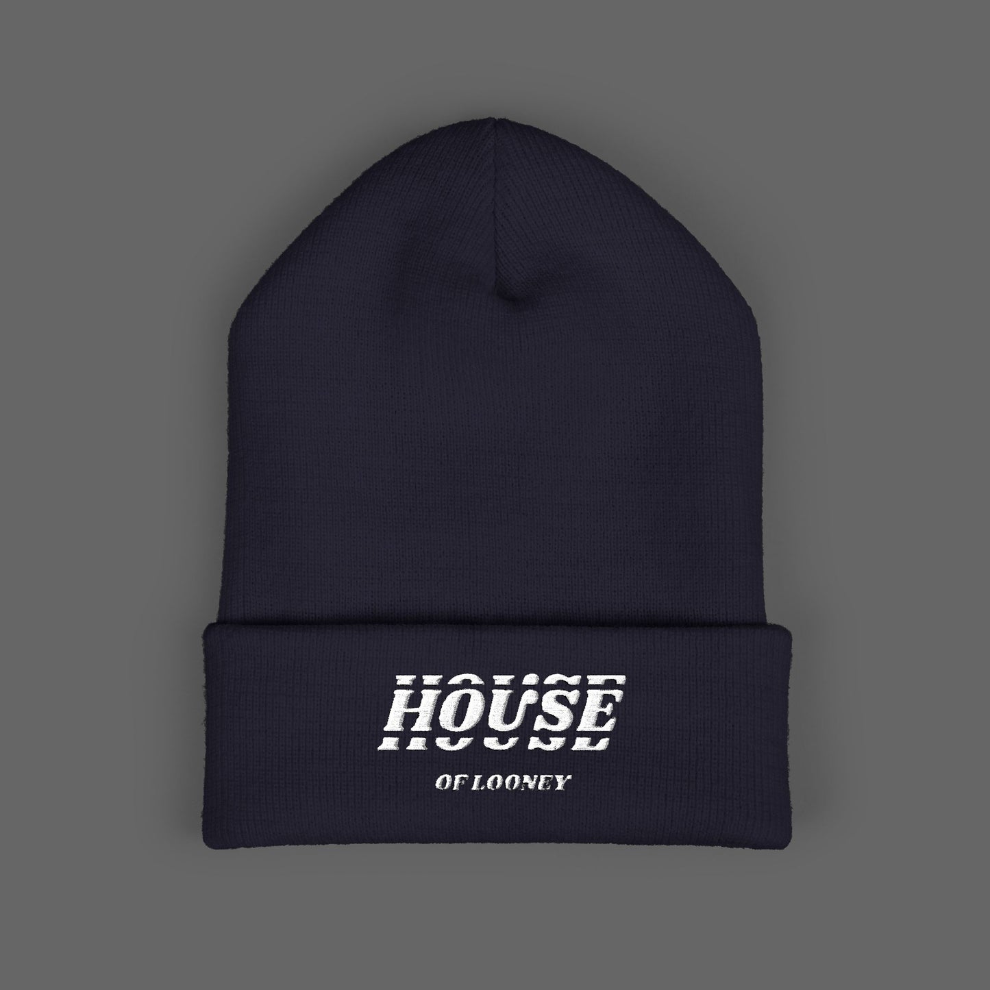 House Embroidered Beanie