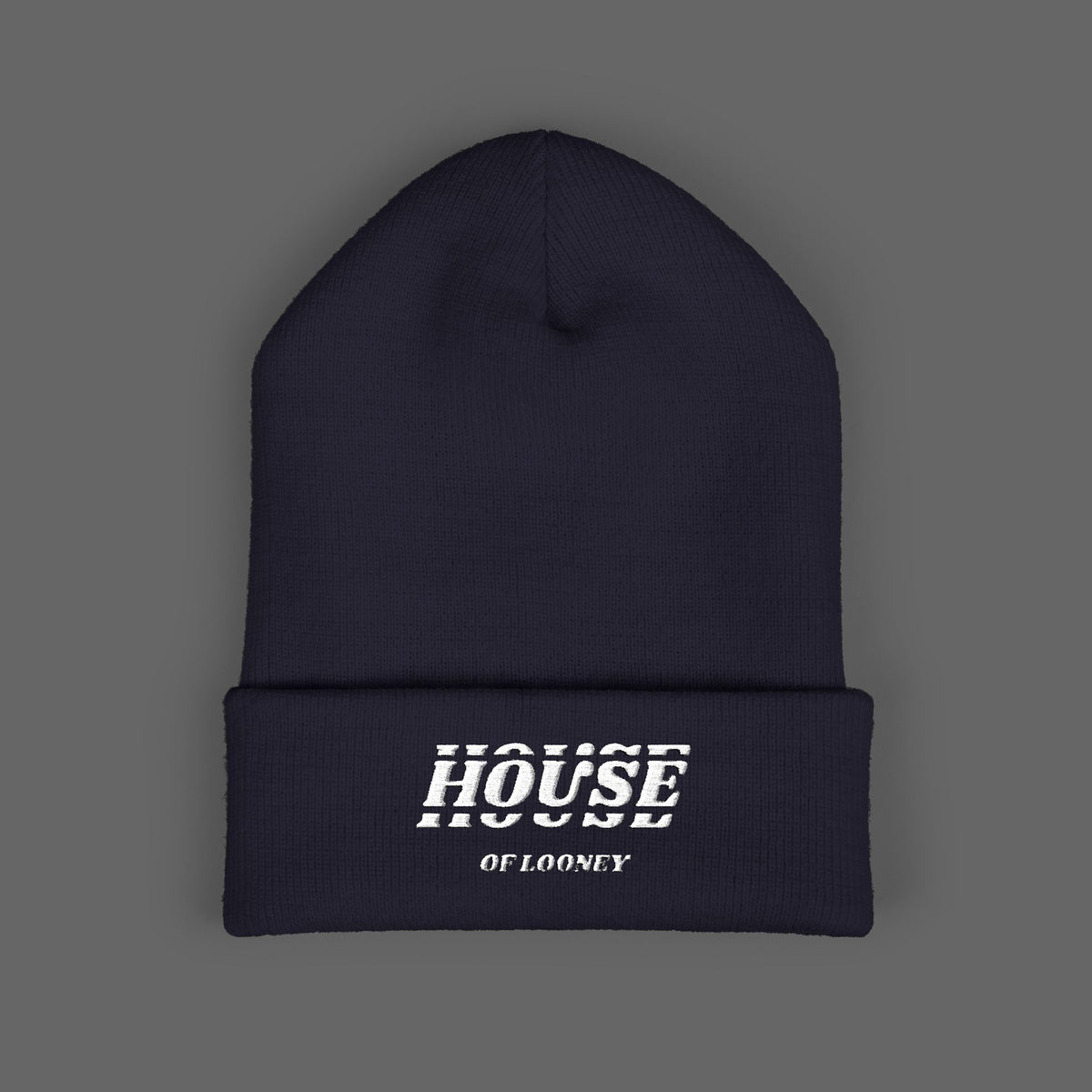 House Embroidered Beanie
