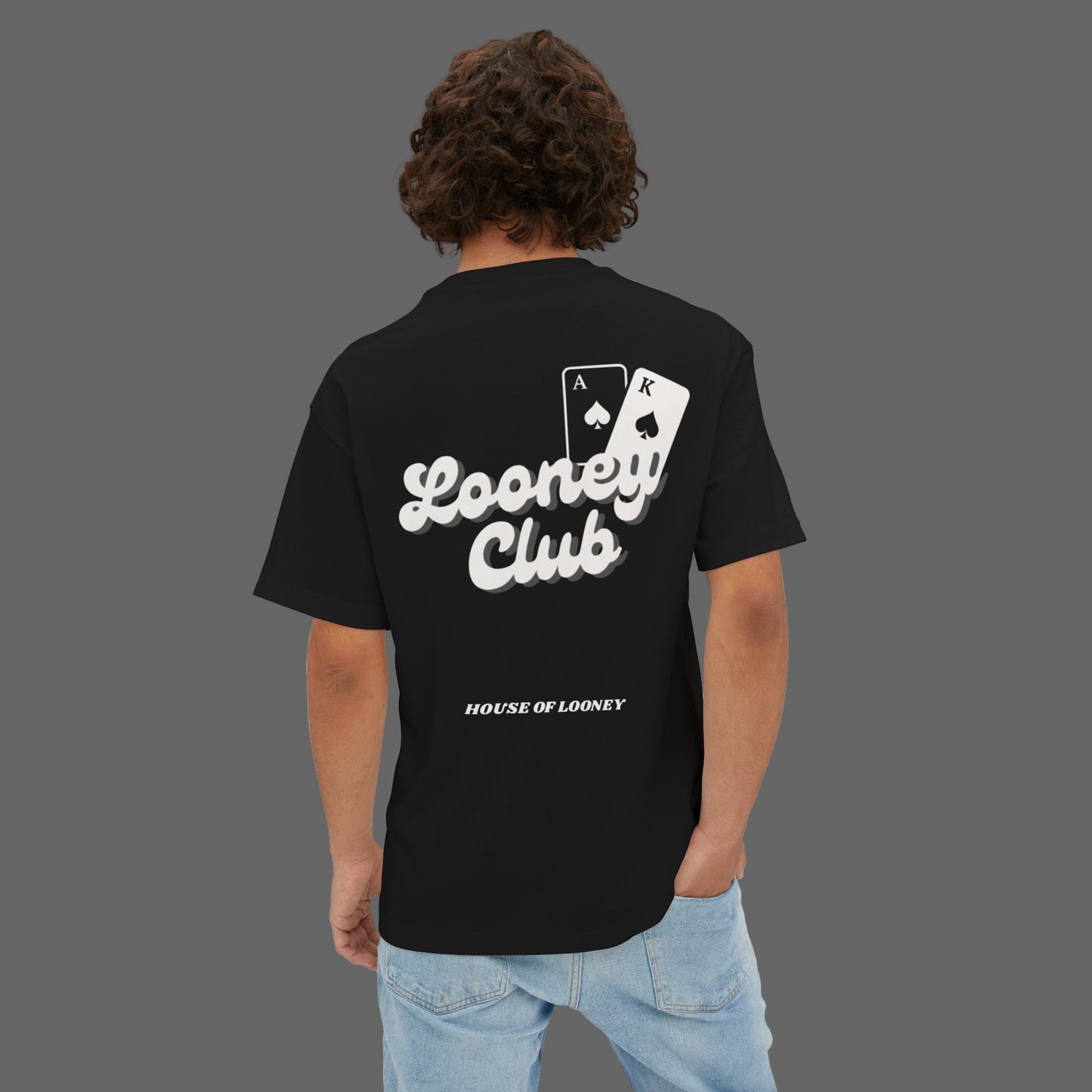 Black HL Oversized Tee