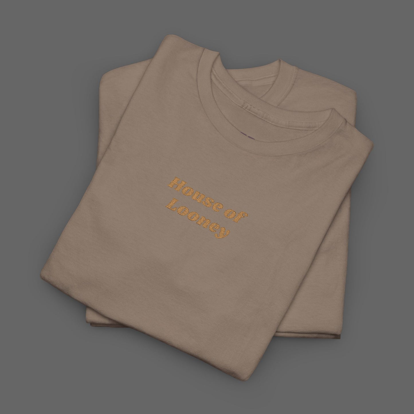 House of Looney Brown Heavy Tee