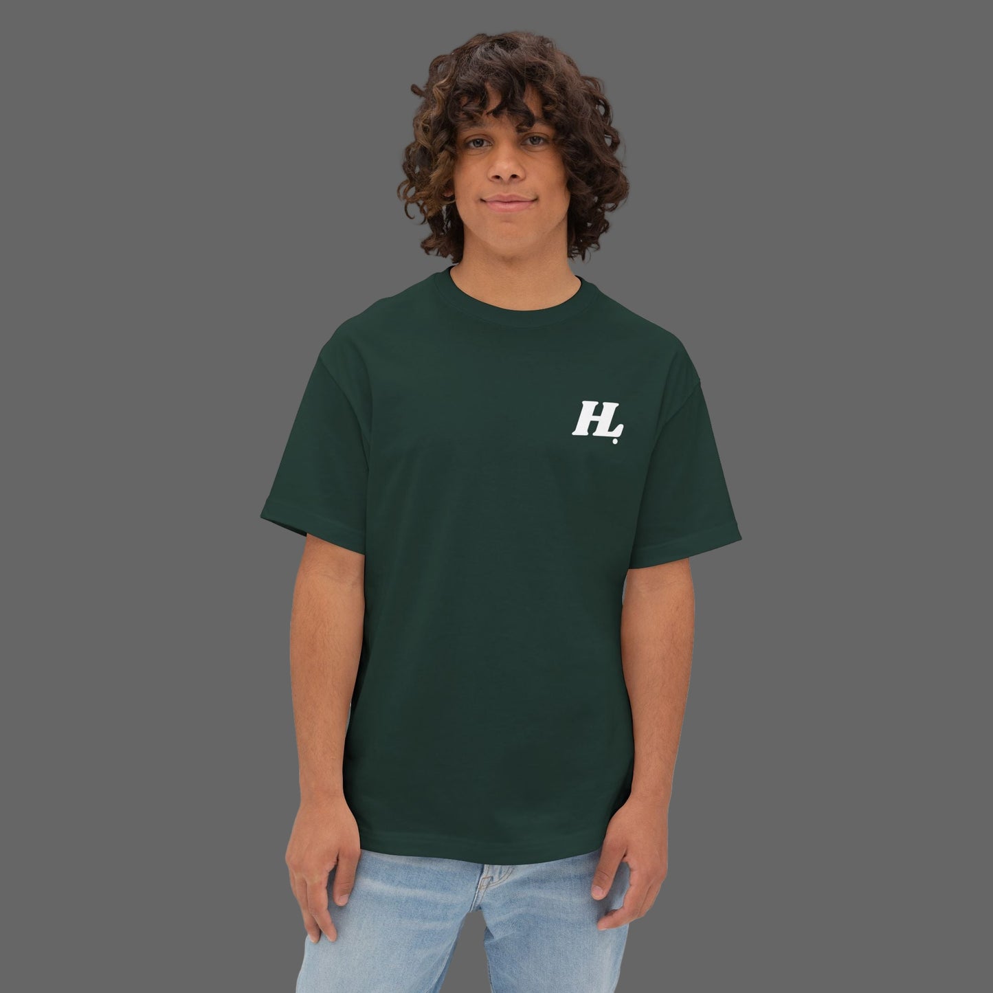 Green – HL Oversized Tee