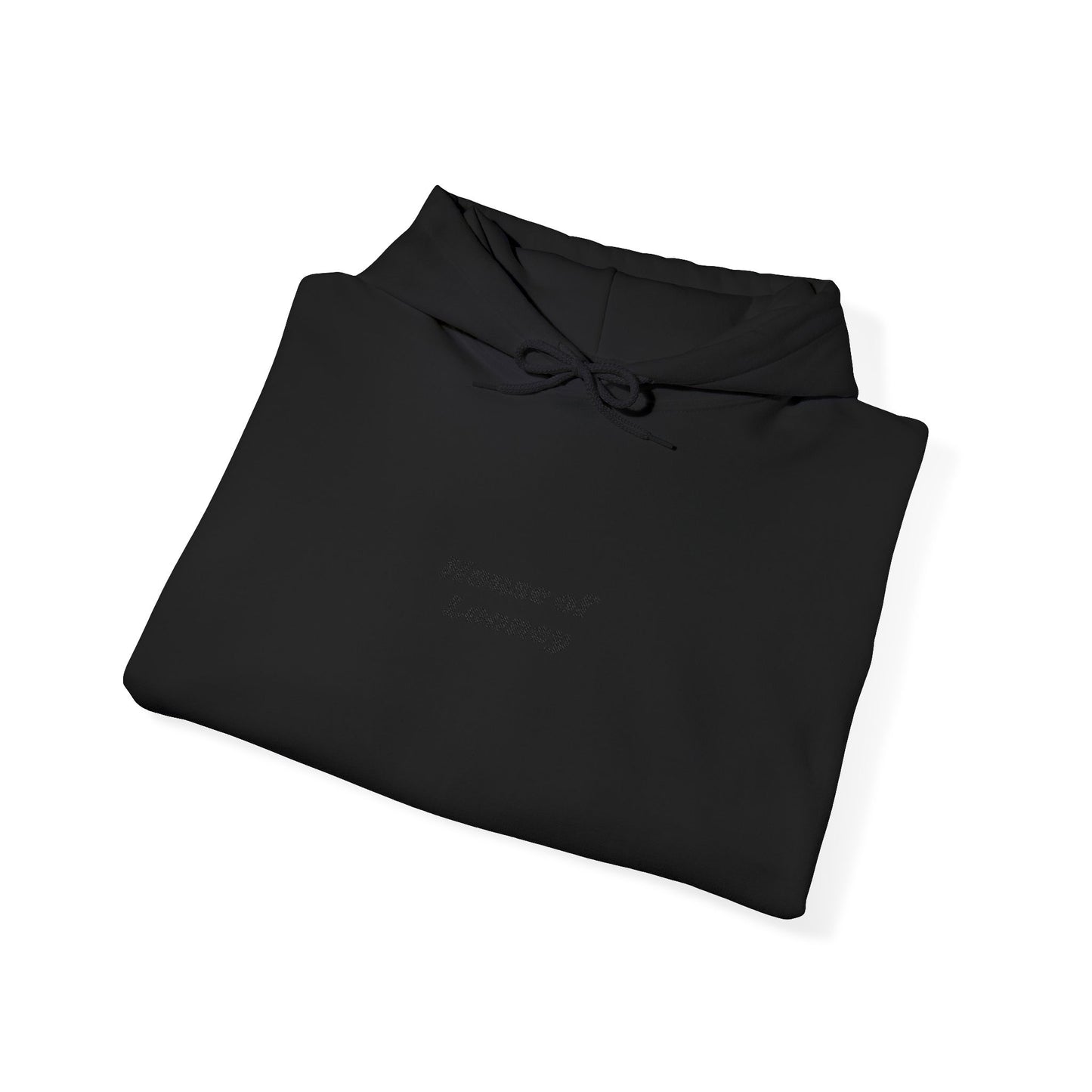 Black on Black Modern Embroidered Hoodie