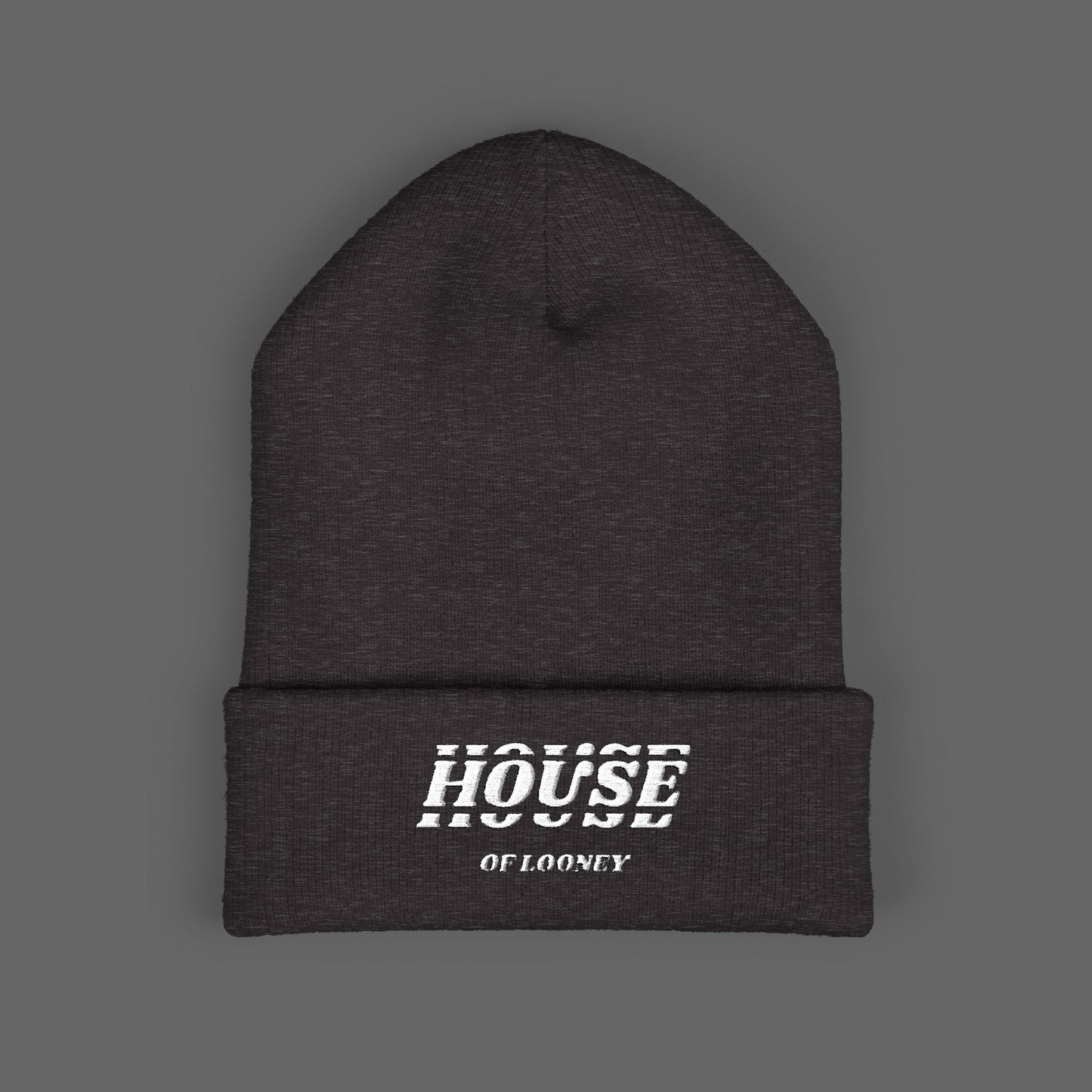 House Embroidered Beanie