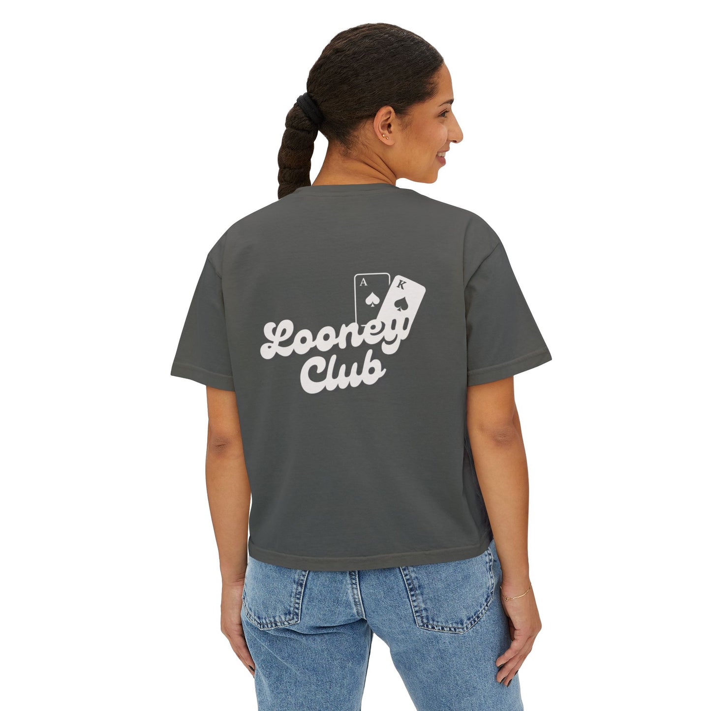 Looney Club Women's Boxy Tee