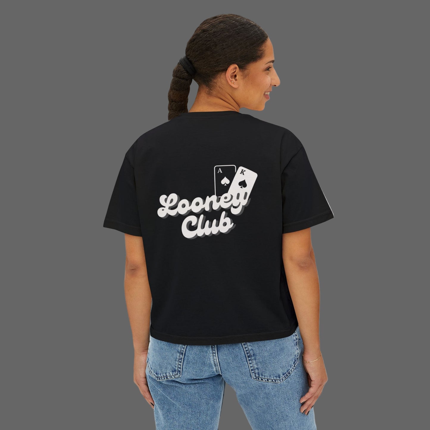 Looney Club Women's Boxy Tee