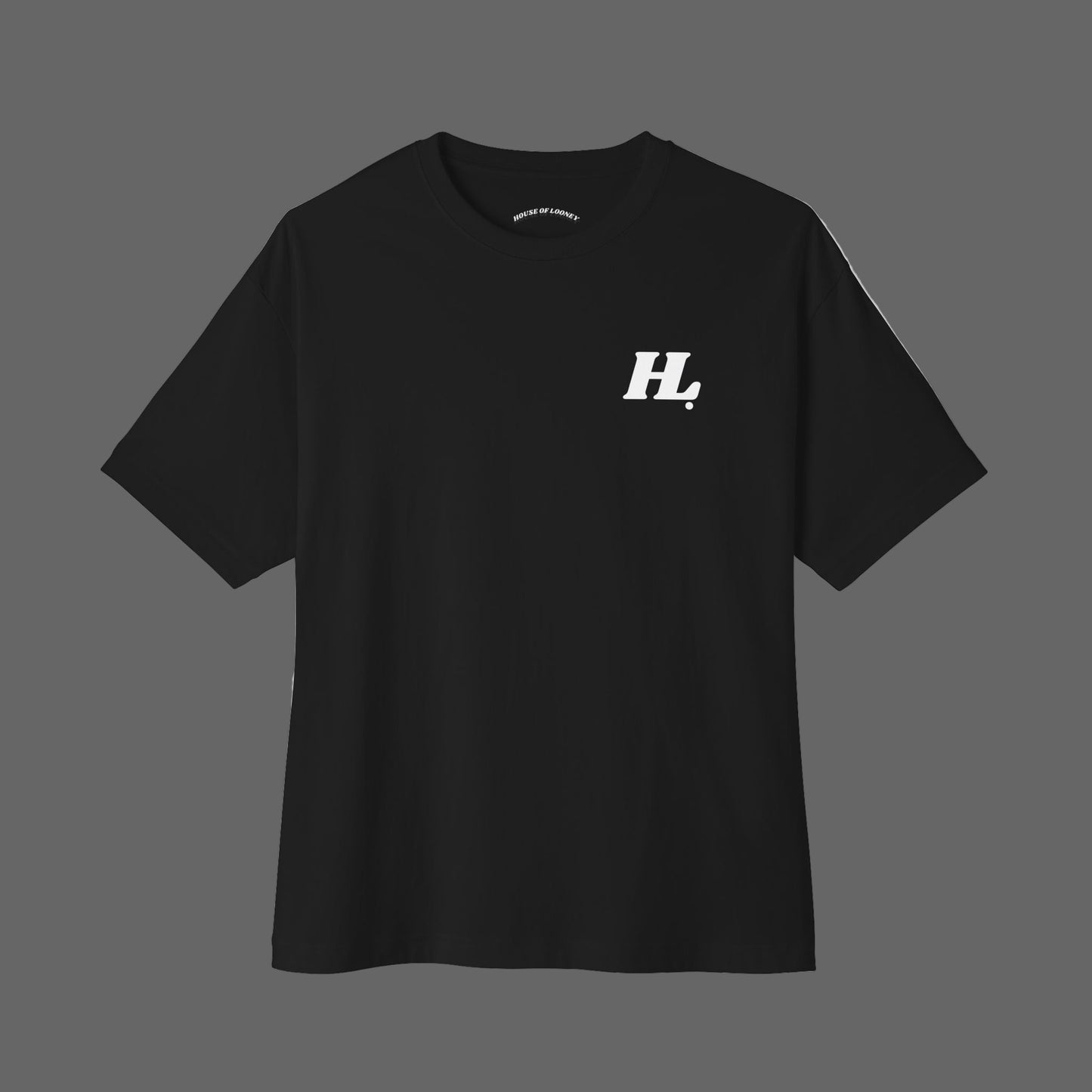 Black HL Oversized Tee