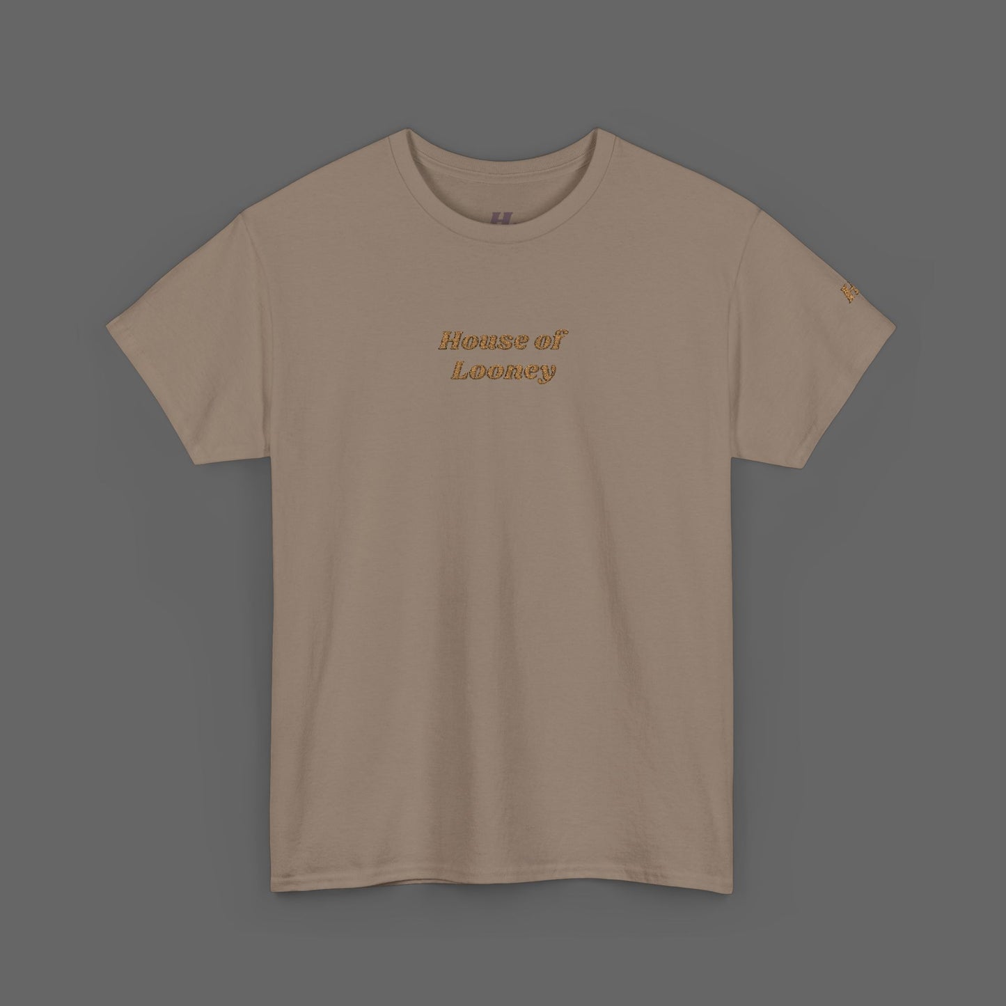 House of Looney Brown Heavy Tee