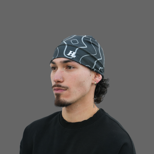 HL Satin Design Skully Cap