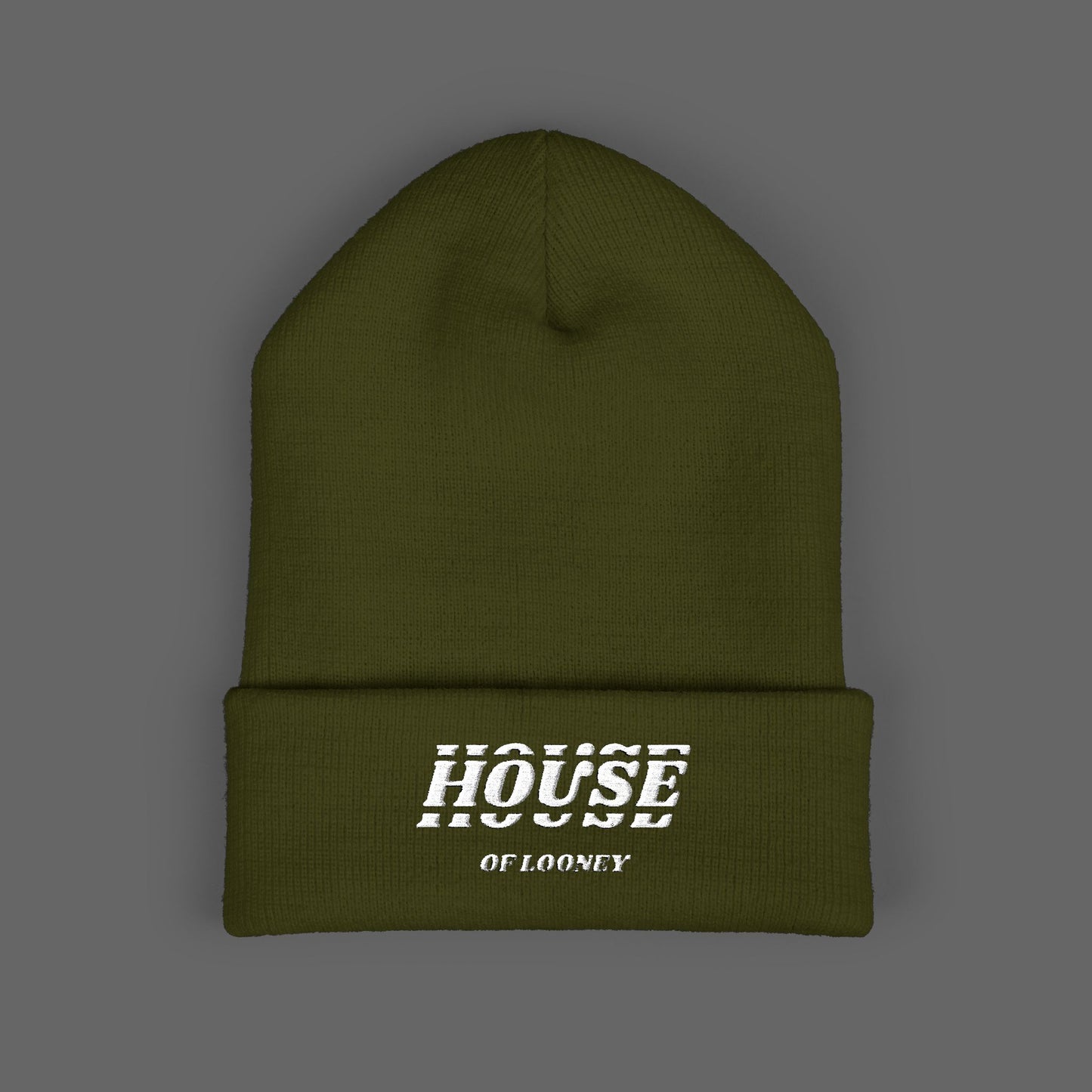 House Embroidered Beanie
