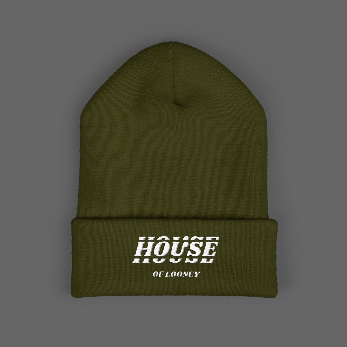 House Embroidered Beanie