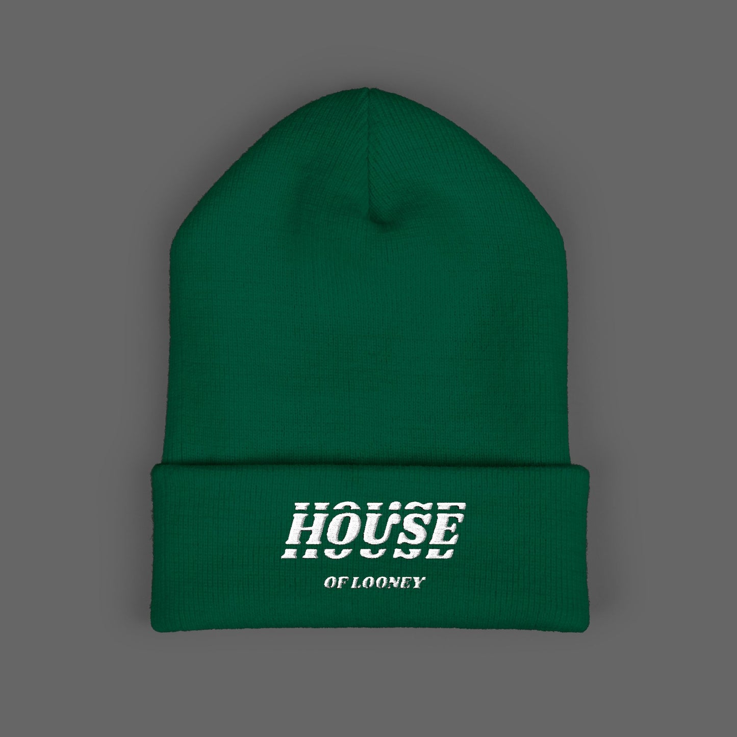 House Embroidered Beanie