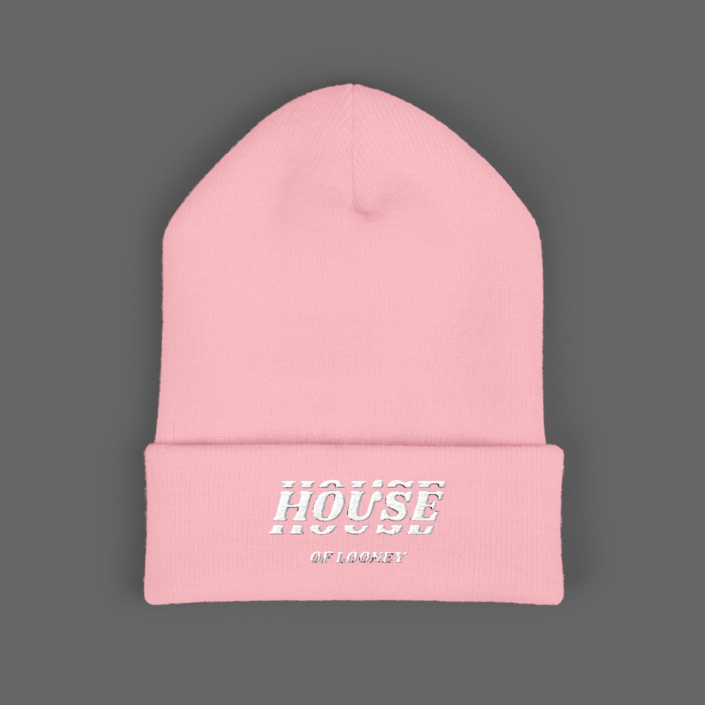 House Embroidered Beanie