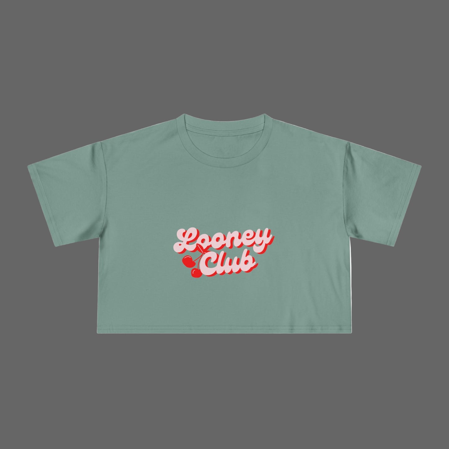 Looney Club Crop Top Tee