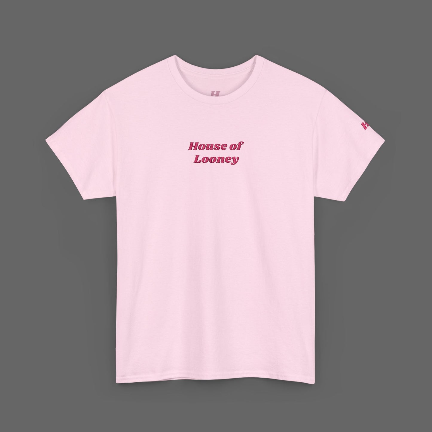 House of Looney Pink Tee