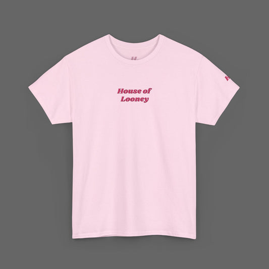 House of Looney Pink Tee