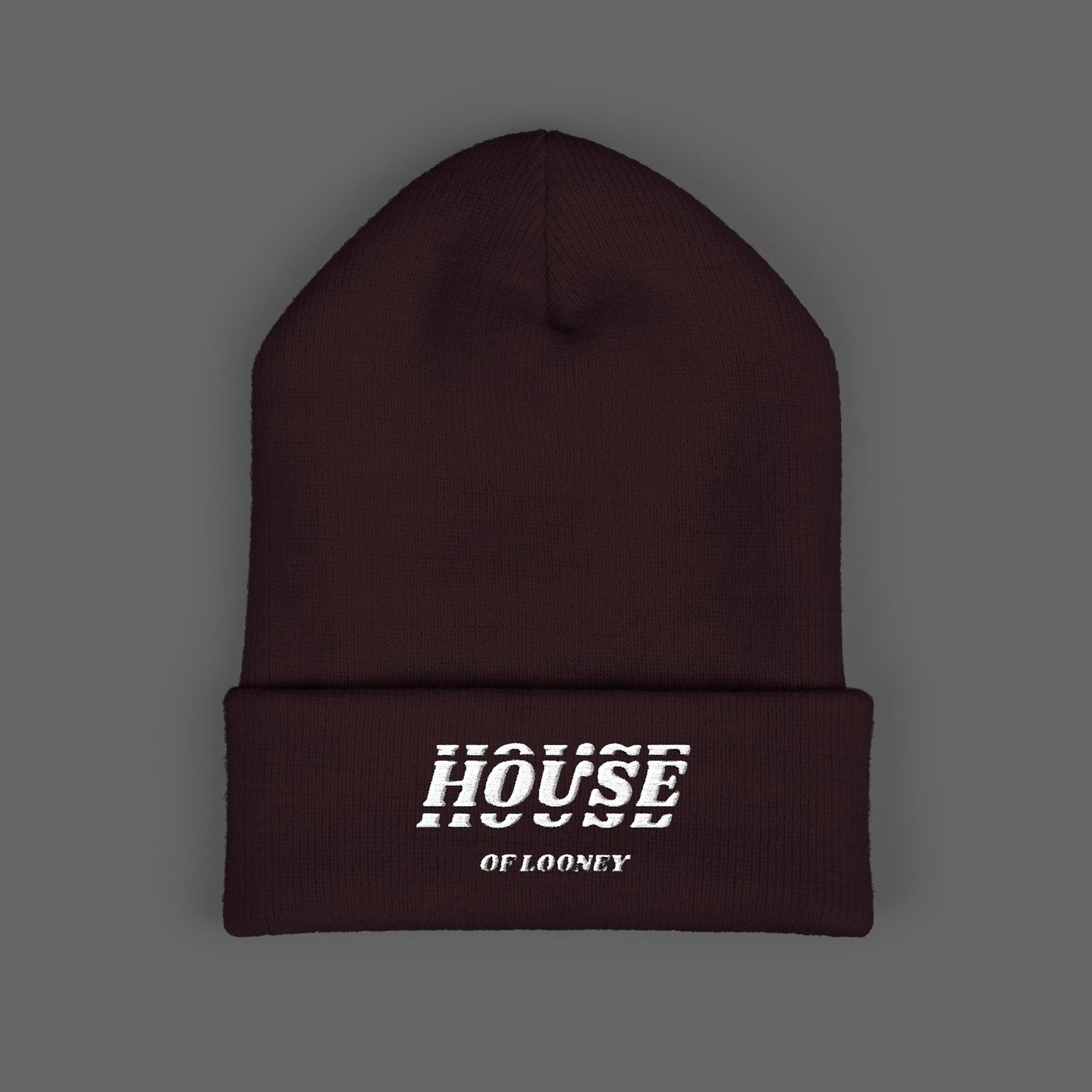 House Embroidered Beanie