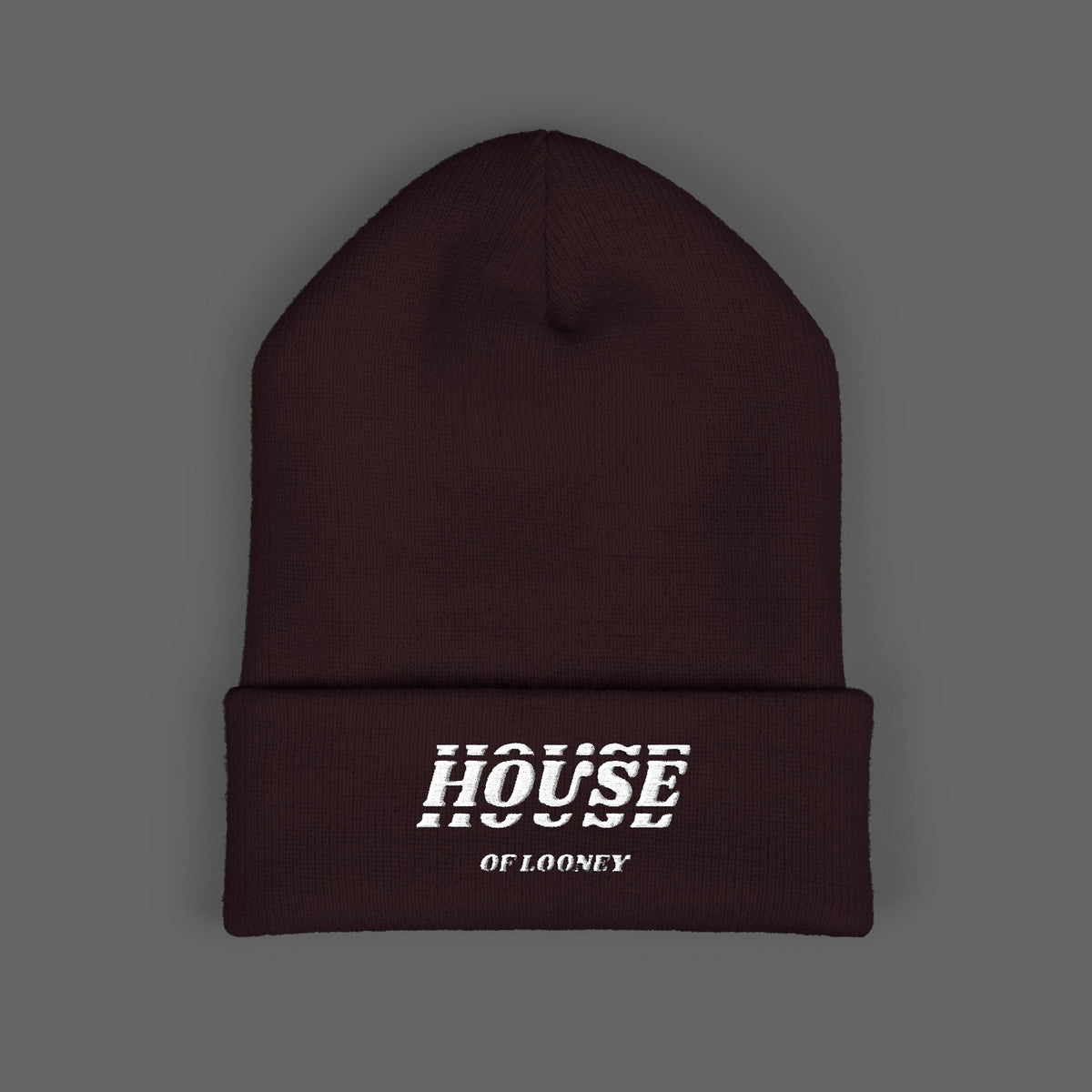 House Embroidered Beanie