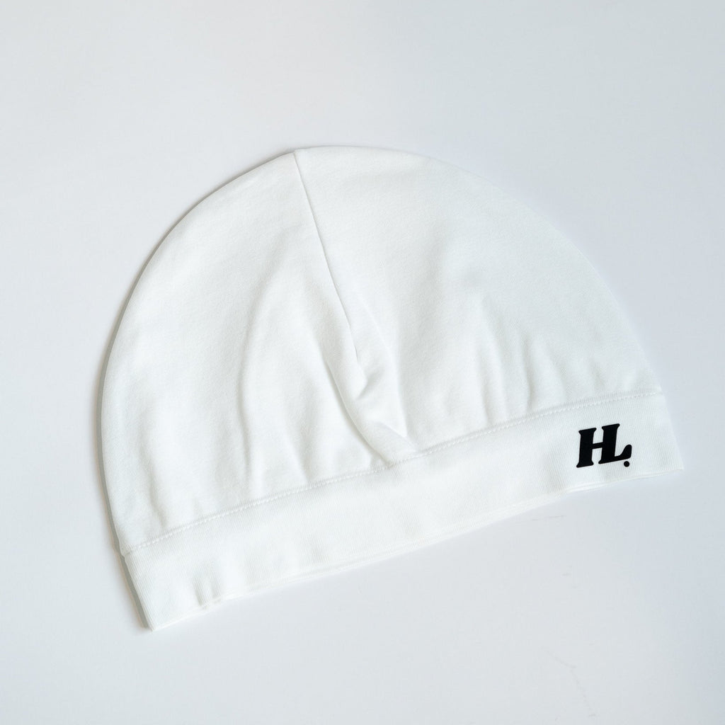 HL Satin Bonnet White
