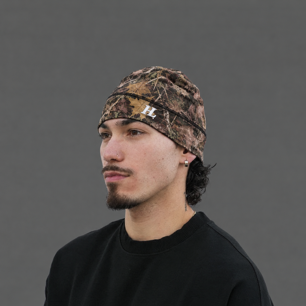 HL Satin Camo Skully Cap (Pre Order)
