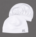 HL Satin Bonnet White