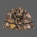 Camo satin-lined skully cap